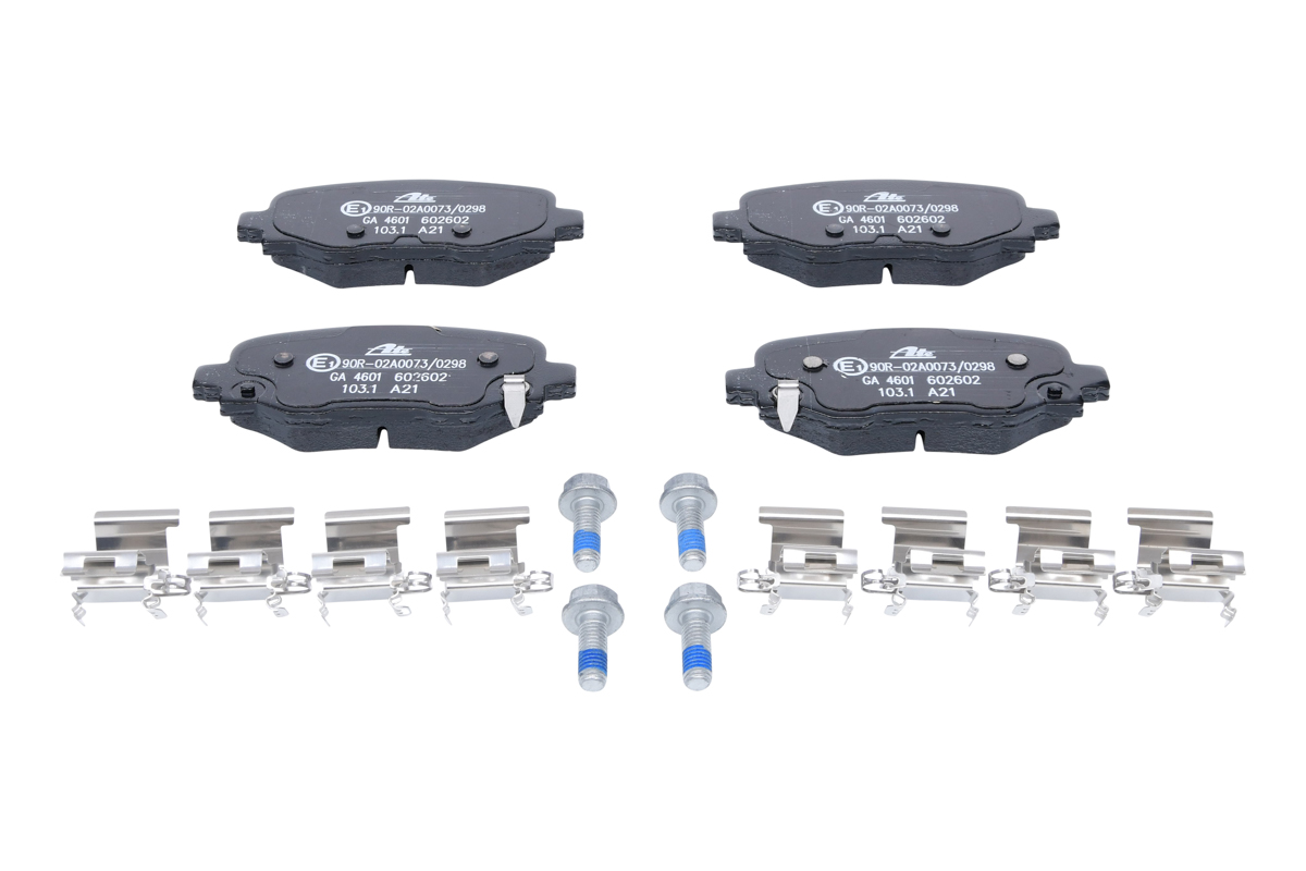 Комплект гальмівних накладок, дискове гальмо 13.0460-2602.2 ATE #1