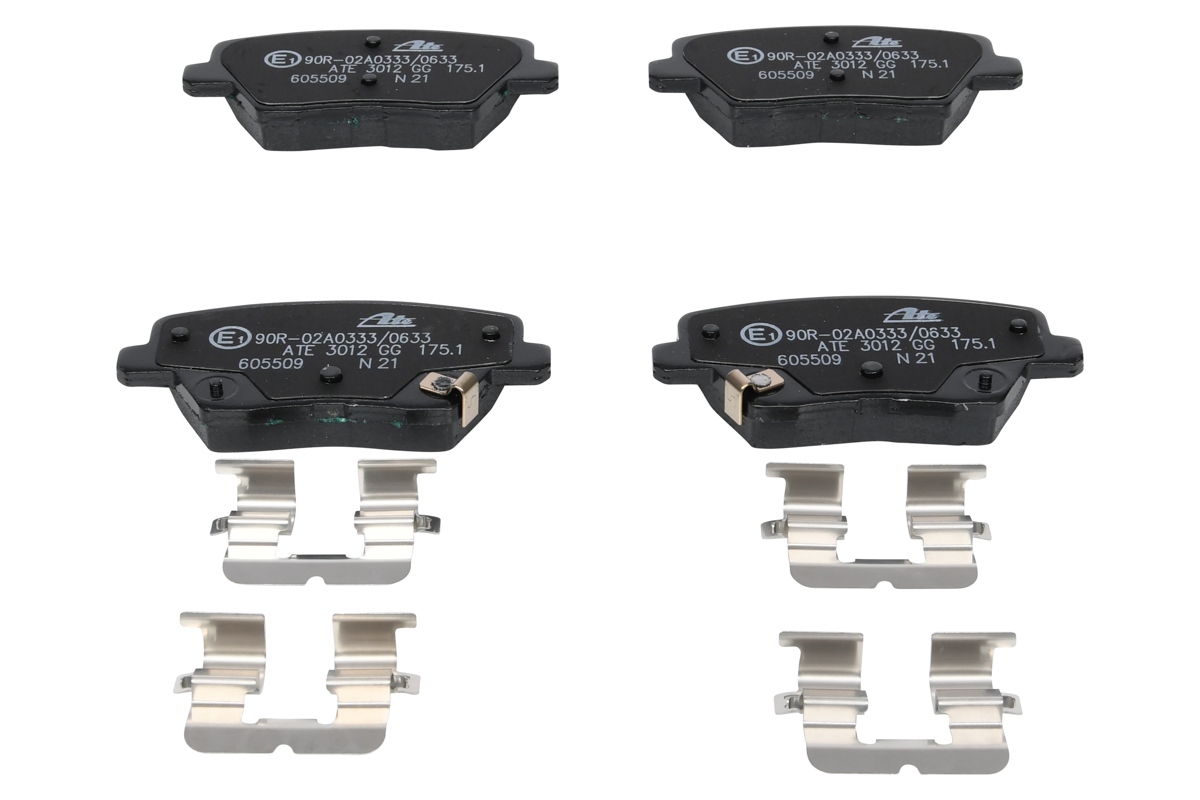 Комплект тормозных колодок, дисковый тормоз 13.0460-5509.2 ATE #1
