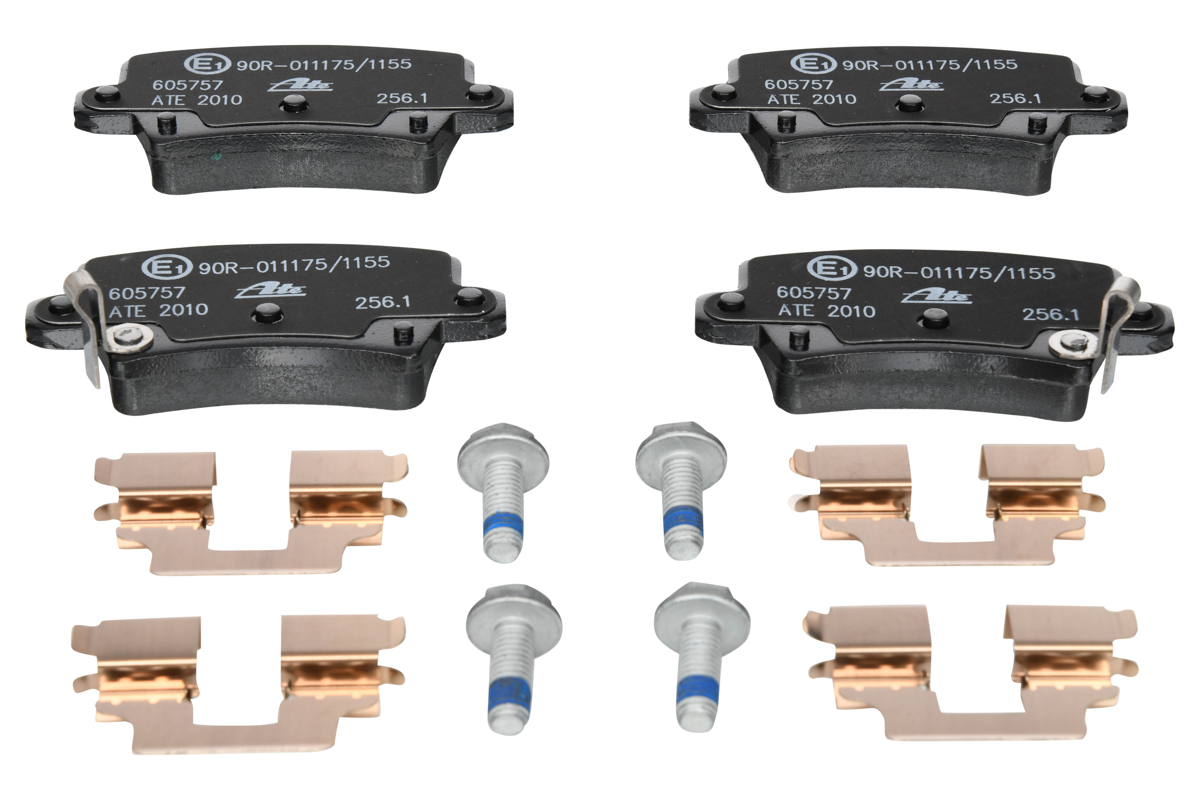 Комплект гальмівних накладок, дискове гальмо 13.0460-5757.2 ATE #1