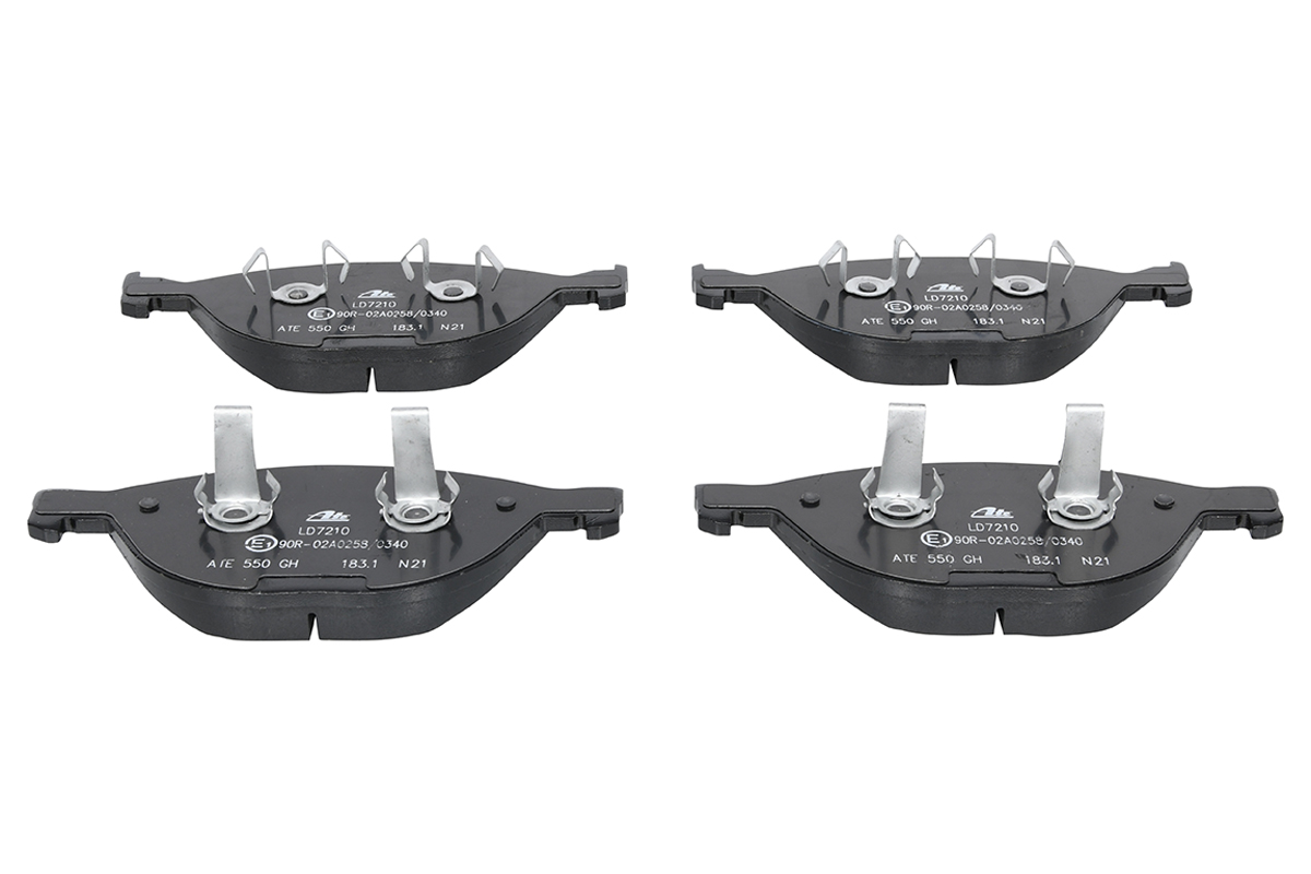 Комплект тормозных колодок, дисковый тормоз 13.0470-7210.2 ATE #1