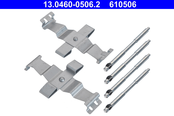 Комплект приладдя, накладка дискового гальма 13.0460-0506.2 ATE #1
