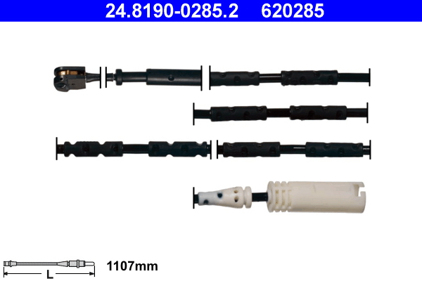 Сигнализатор, износ тормозных колодок   24.8190-0285.2   ATE