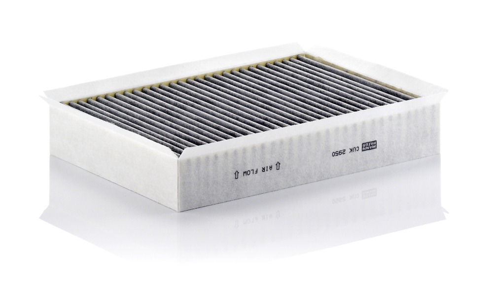 Фільтр, повітря у салоні, MANN-FILTER CUK 2950 Фільтр, повітря у салоні, MANN-FILTER CUK 2950
