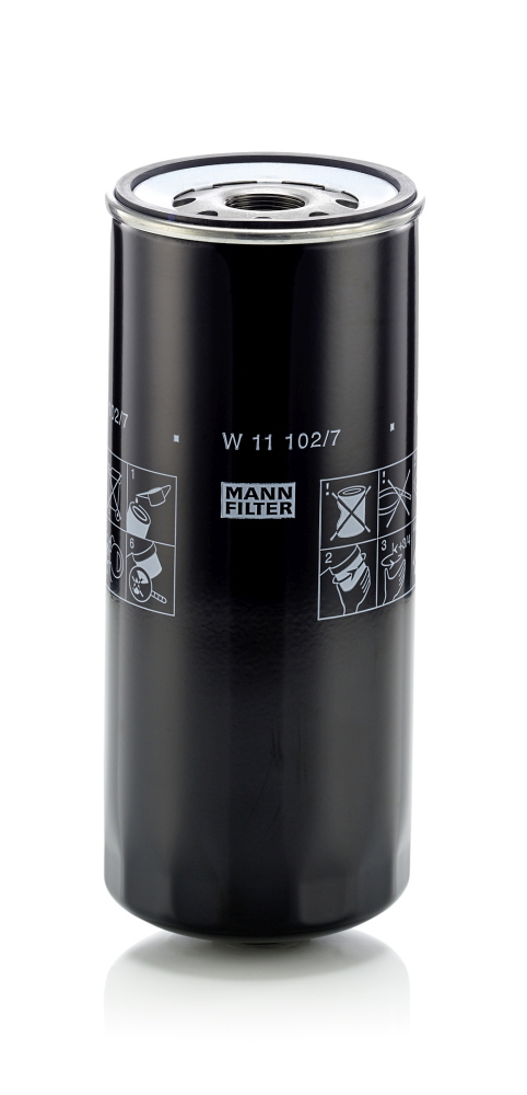 Масляный фильтр   W 11 102/7   MANN-FILTER