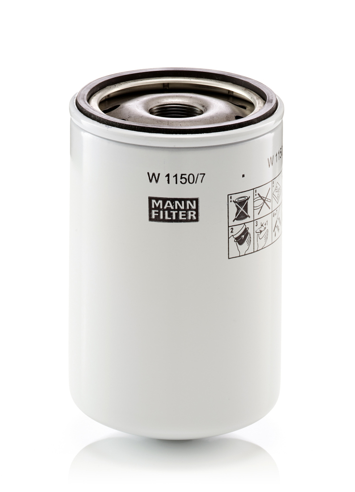 Масляный фильтр   W 1150/7   MANN-FILTER