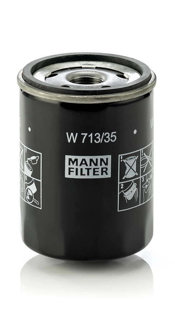 Масляный фильтр, MANN-FILTER W 713/35 Масляный фильтр, MANN-FILTER W 713/35