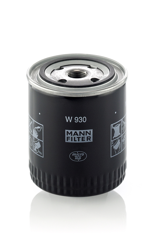 Масляный фильтр, MANN-FILTER W 930 Масляный фильтр, MANN-FILTER W 930