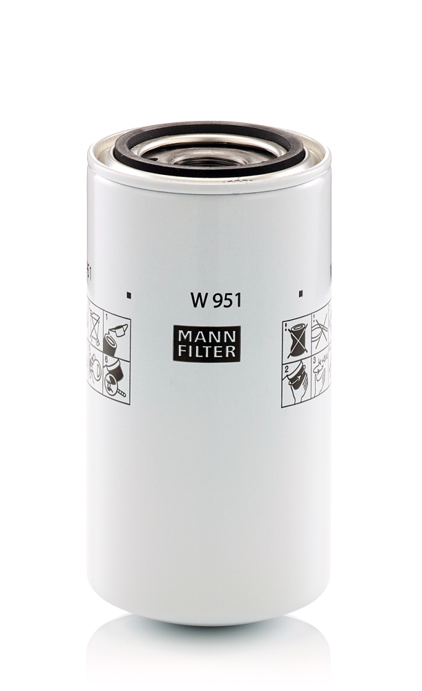 Масляный фильтр, MANN-FILTER W 951 Масляный фильтр, MANN-FILTER W 951