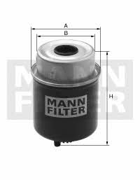 Фільтр палива   WK 8123   MANN-FILTER