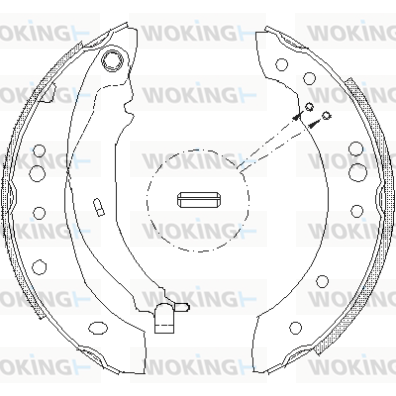 Тормозные колодки, WOKING Z4149.01 Тормозные колодки, WOKING Z4149.01