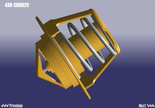 Термостат, охолоджувальна рідина   4801306020   CHERY