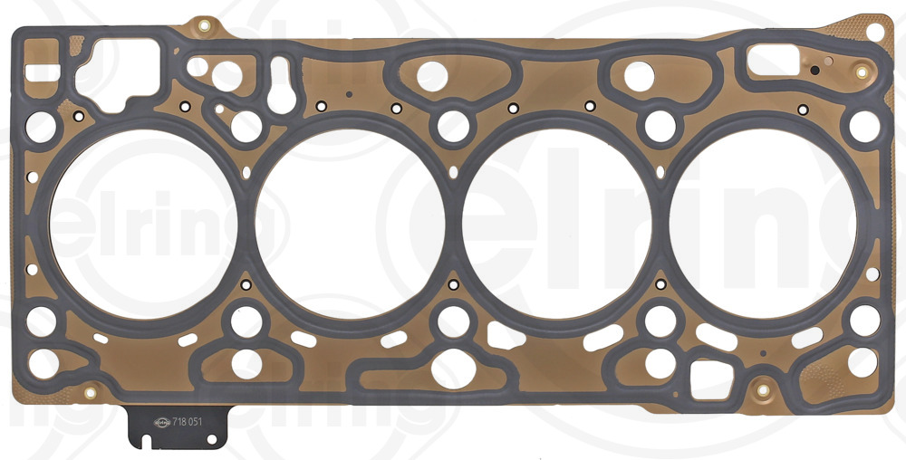 Прокладка, головка цилиндра   718.051   ELRING