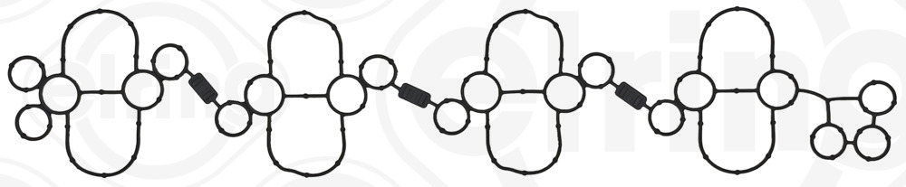 Ущільнення, кришка голівки циліндра 103.680 ELRING #1