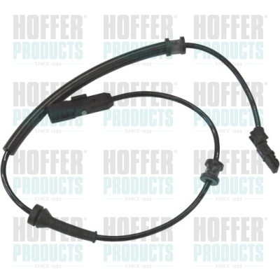 Датчик, кількість обертів колеса   8290159   HOFFER