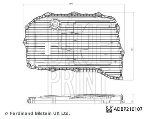 Гидрофильтр, автоматическая коробка передач   ADBP210107   BLUE PRINT