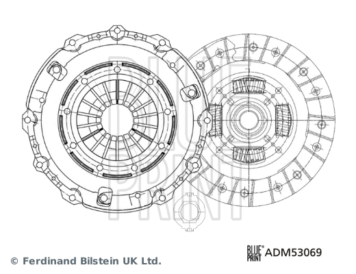 Комплект зчеплення   ADM53069   BLUE PRINT