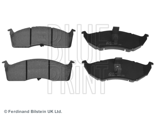 Комплект гальмівних накладок, дискове гальмо   ADA104202   BLUE PRINT