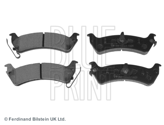 Комплект тормозных колодок, дисковый тормоз   ADA104215   BLUE PRINT