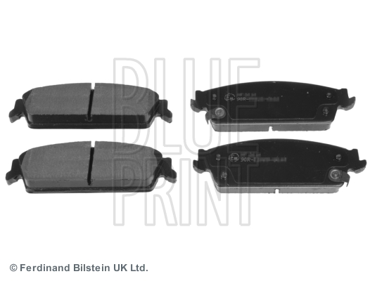 Комплект тормозных колодок, дисковый тормоз   ADA104251   BLUE PRINT