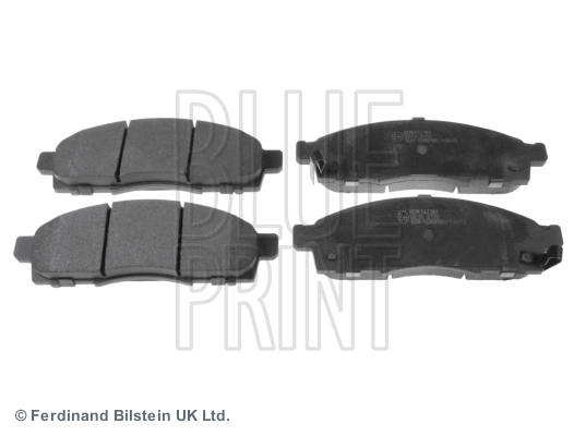 Комплект тормозных колодок, дисковый тормоз   ADN142161   BLUE PRINT