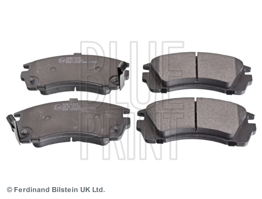 Комплект тормозных колодок, дисковый тормоз   ADN14245   BLUE PRINT