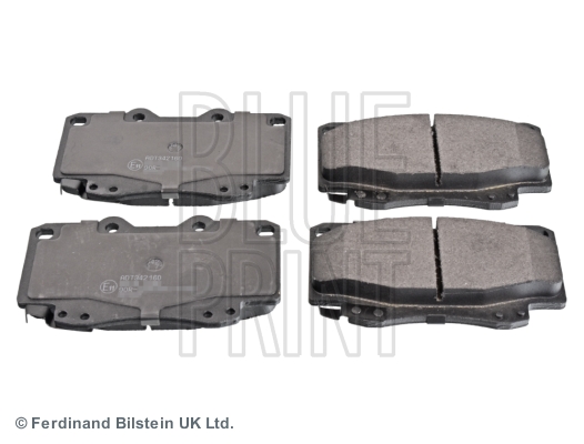 Комплект тормозных колодок, дисковый тормоз   ADT342160   BLUE PRINT