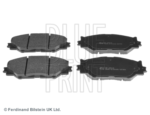 Комплект тормозных колодок, дисковый тормоз   ADT342163   BLUE PRINT