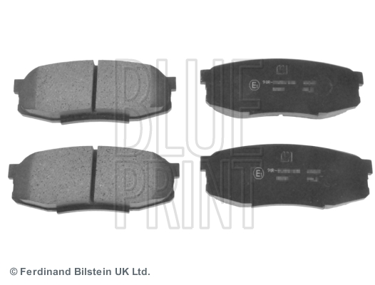 Комплект тормозных колодок, дисковый тормоз   ADT342176   BLUE PRINT