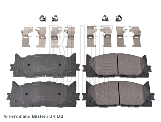 Комплект тормозных колодок, дисковый тормоз   ADT342189   BLUE PRINT