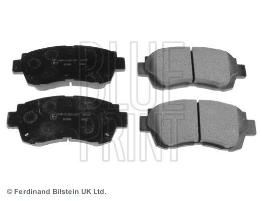 Комплект тормозных колодок, дисковый тормоз   ADT34283   BLUE PRINT