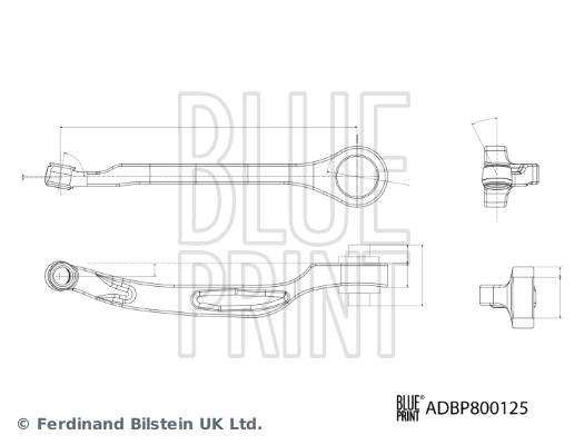 Подвеска, двигатель   ADBP800125   BLUE PRINT