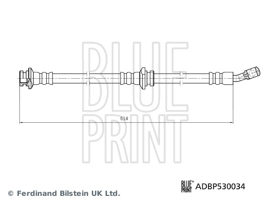 Тормозной шланг   ADBP530034   BLUE PRINT