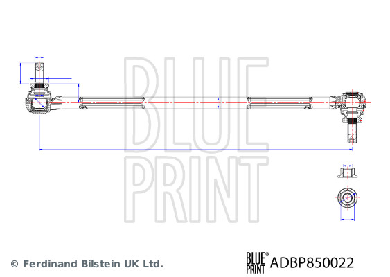 Тяга / стойка, стабилизатор   ADBP850022   BLUE PRINT