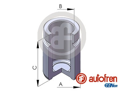 Поршень, гальмівний супорт   D025253   AUTOFREN SEINSA