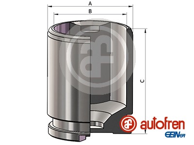 Поршень, корпус скобы тормоза   D025541   AUTOFREN SEINSA