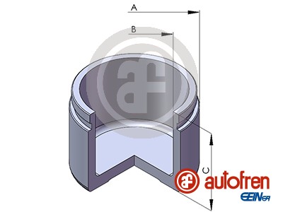 Поршень, гальмівний супорт   D02598   AUTOFREN SEINSA