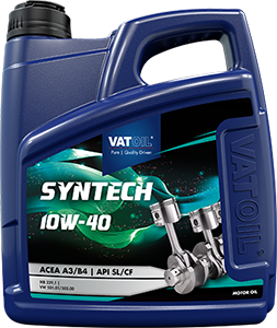 Моторна олива VATOIL SynTech 10W-40 4 л, 50029