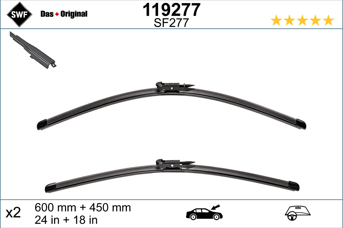 Щітка двірника   119277   SWF