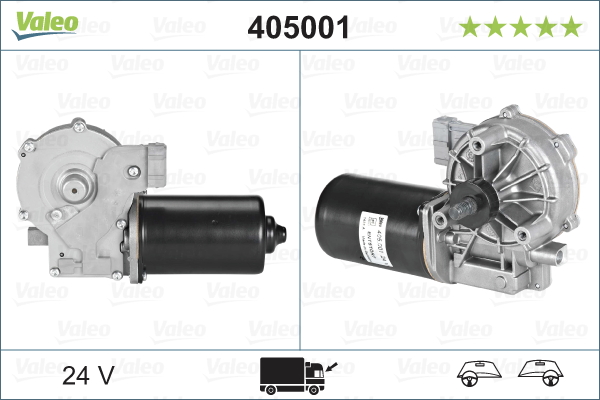 Двигатель стеклоочистителя   405001   VALEO