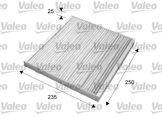 Фільтр, повітря у салоні   715636   VALEO