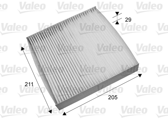 Фільтр, повітря у салоні   715692   VALEO