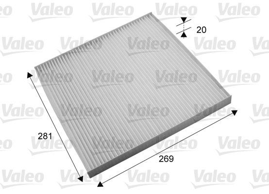 Фільтр, повітря у салоні   715703   VALEO