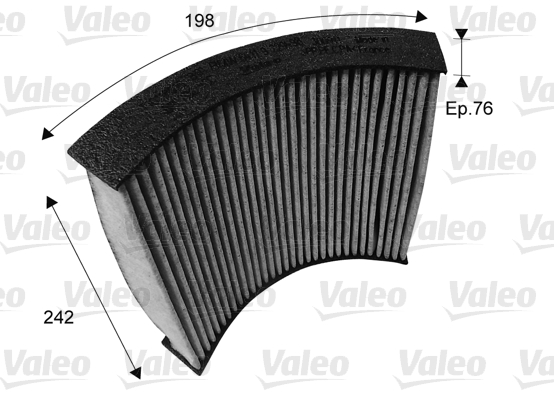 Фільтр, повітря у салоні   715719   VALEO