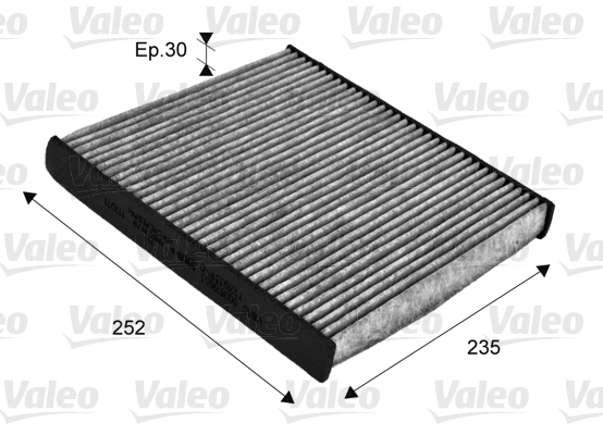 Фільтр, повітря у салоні   715720   VALEO