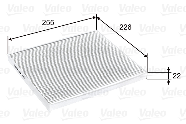 Фільтр, повітря у салоні   715804   VALEO