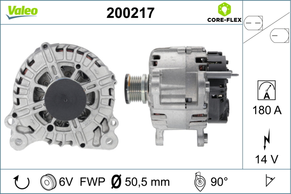 Генератор   200217   VALEO