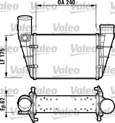 Интеркулер   817625   VALEO