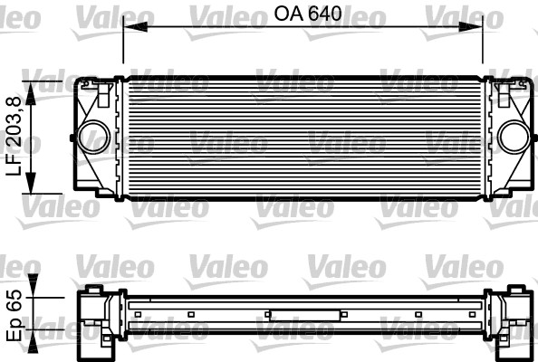 Интеркулер   817994   VALEO