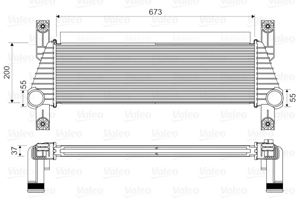 Интеркулер   818352   VALEO