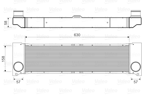 Интеркулер   818356   VALEO